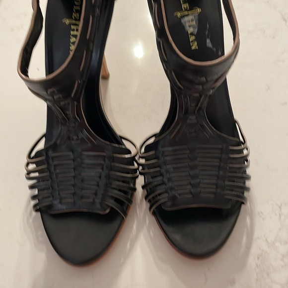 Cole Haan Nike Air Cushioned Valencia black leather size 8 - Picture 6 of 6